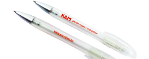 Пример УФ-печати на ручках